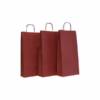 Pungi hartie Bordeaux 18×8,5×38 cm maner rasucit