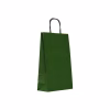agwa.ro Pungi hartie verde inchis 18×8,5×30 cm maner rasucit