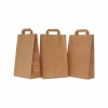 Sacose natur din hartie kraft natur neimprimata cu manere din hartie indoita 18x9x25 cm-2 Sacose natur din hartie kraft natur neimprimata cu manere din hartie indoita 18x9x25 cm-2